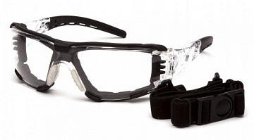 Прозрачные очки Fyxate с линзами, с покрытием H2MAX Anti- Fog (2)